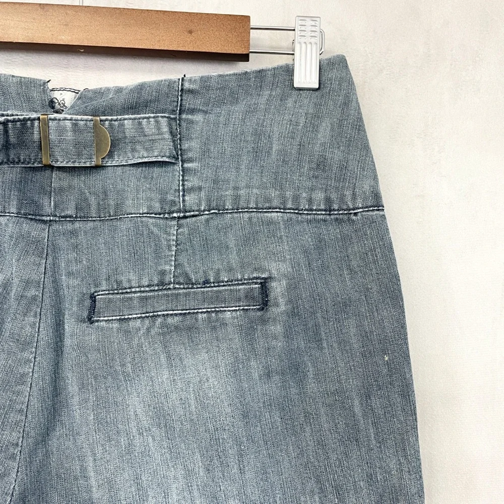 Celebrity Pink Denim Shorts Juniors 9 High Waist Sailor Stretch Nautical Y2K - Picture 5 of 13